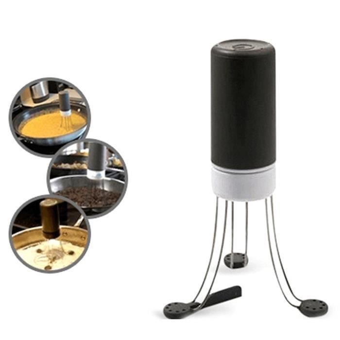 Mélangeur De Boissons électrique Portable - Batteur à œufs Mini Multifonction - Pour Mousse, Milk-shake, Cocktails - USB Rechargeable - Abricot - 13