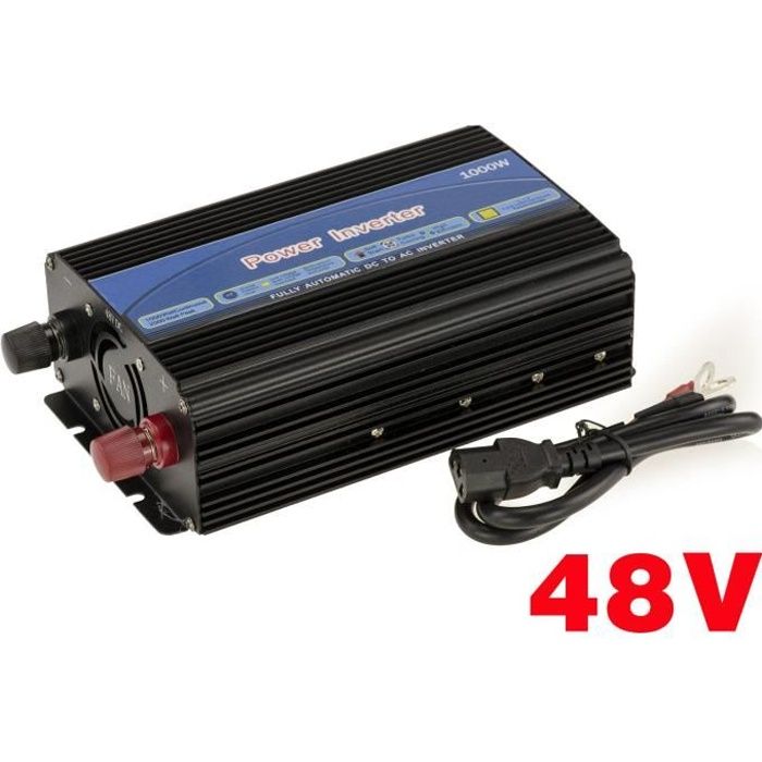 1000W 22-60VDC without WIFI onduleur de lien au réseau dénergie solaire 1000W/2000W avec prise UE de limiteur 110/220V Inverseur de courant 