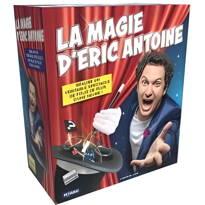 Coffret de magie Megagic D'ERIC - Eric Antoine - Rouge - Pour enfants -  Cdiscount Jeux - Jouets