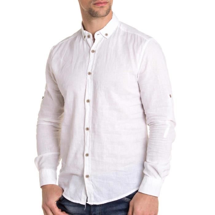 chemises lin homme