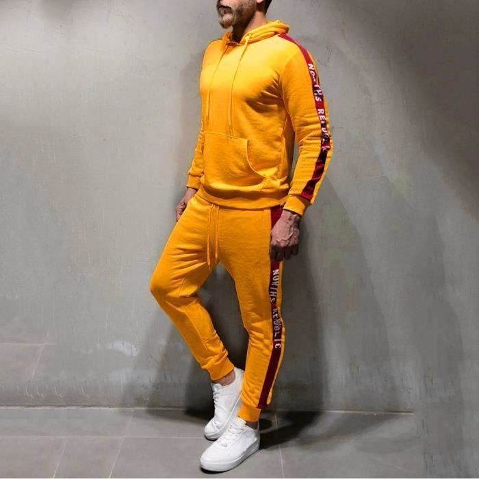 Survetement adidas online jaune homme