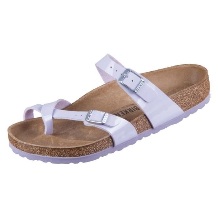 Chaussures Birkenstock Mayari Violet Femme Adulte Synthetique Violet Cdiscount Chaussures