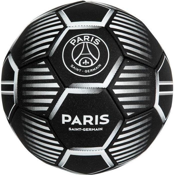 Ballon de football PSG - Collection officielle PARIS SAINT GERMAIN - taille  5 - Noir - Cdiscount Sport