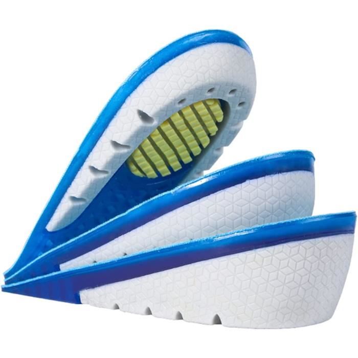 Semelles Intérieures Rehausseuses Pour Hommes Et Femmes - Hauteur 1.5/2.5/3.5 Cm, Mousse Mémoire EVA, Soutien Voûte Plantaire, Coupables - 11