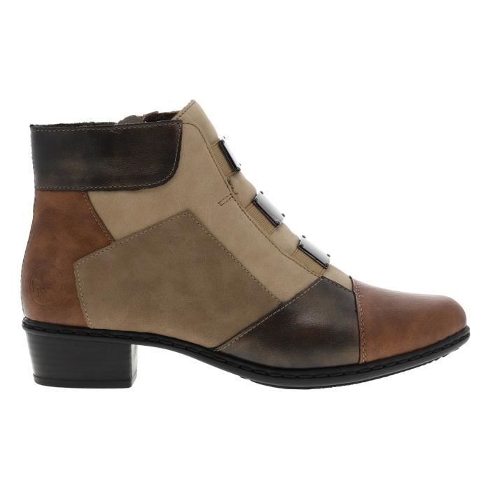 Bottines fourrées rieker femme 2025