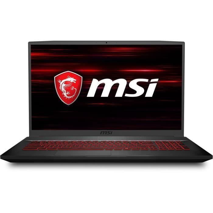 Vente PC Portable MSI PC Portable Gamer - GF75 Thin 10SCXR-283FR - 17,3" FHD - Core i5 10300H - RAM 8Go - 512 Go SSD - GTX1650 4 Go - Windows 10 Home pas cher Vente PC Portable MSI PC Portable Gamer - GF75 Thin 10SCXR-283FR - 17,3" FHD - Core i5 10300H - RAM 8Go - 512 Go SSD - GTX1650 4 Go - Windows 10 Home pas cher