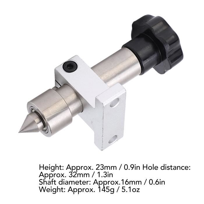 Dé à Coudre Pour Machine à Coudre Ou Tour à Bois - Outil De Couture Et Bricolage En Acier 6mm