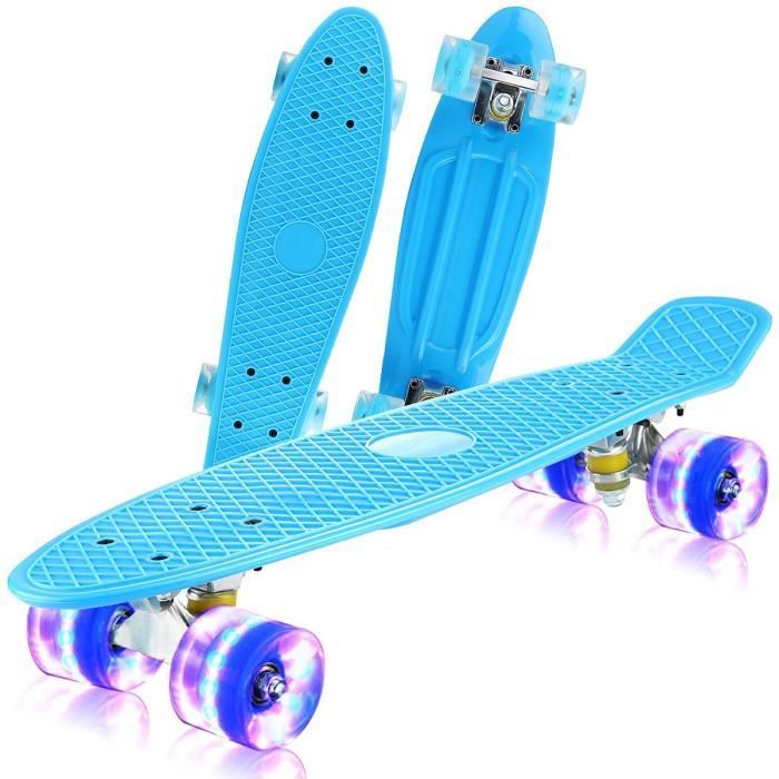 Skateboard Zinc Couleur Bleu Emo Et Noir - Occasion Bon état - Fabriqué Au Royaume-Uni