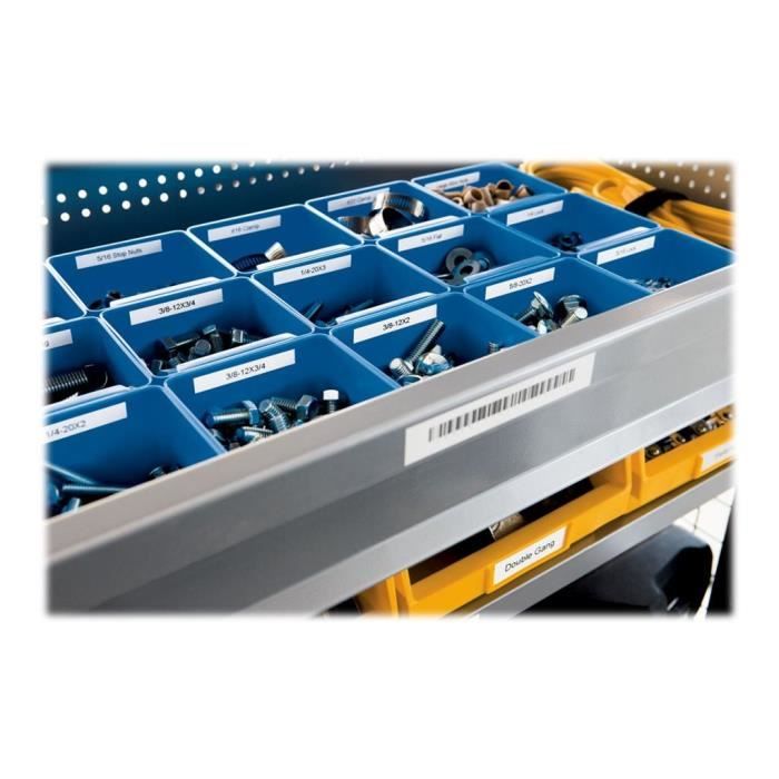 DYMO XTL Kabeletiketten - Selbstlaminierend, 38x39 Mm, 150 Stück Schwarz/weiß