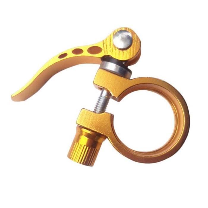 Pince De Selle XCaliber Vintage Pour BMX - Dorée, Diamètre 25,4 Mm, Années 80, Occasion
