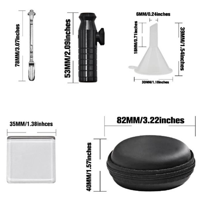 Lot De 4 Alésoirs Pour Pipe à Tabac - Acier Inoxydable, Tailles 15/17/19/20 Mm, Grattoir à Suie