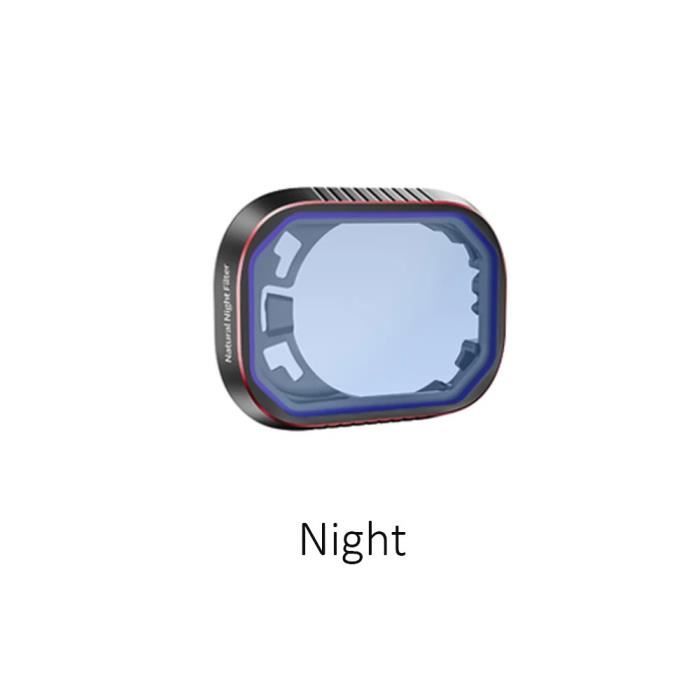 Filtre d'objectif de caméra pour DJI Mini 4 Pro,protection UV,CPL ND  8-16-32-64-256,ensemble de filtres en verre - Night[C3797] - Cdiscount  Appareil Photo