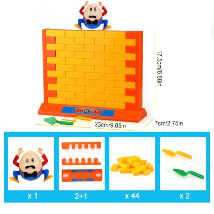 Briser le jeu de mur, jouets éducatifs créatifs parentenfant, frapper le jeu de table mural