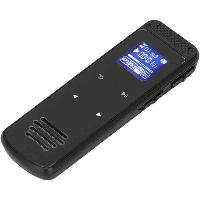 Montre Enregistreur Vocal Avec Bluetooth - Réduction De Bruit, Podomètre, Lecteur MP3 32 Go | Idéale Pour Le Sport Et L'enregistrement Discret - 9