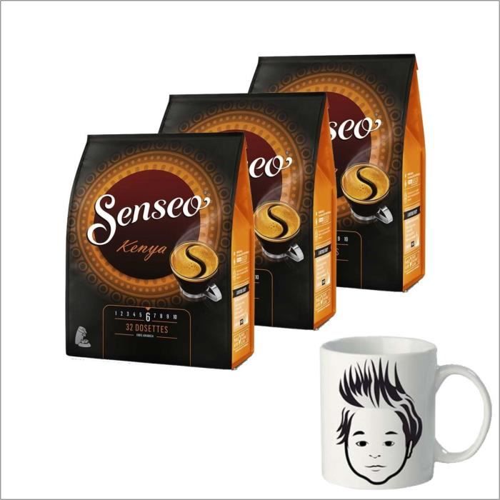 Dosette Senseo Kenya 96 dosettes + Mug Cdiscount Au quotidien
