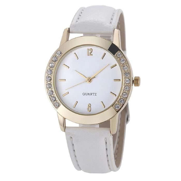 Montre-bracelet Ice Master Or Blanc Simulé Diamants - Neuf Avec étiquettes, Quartz 43mm