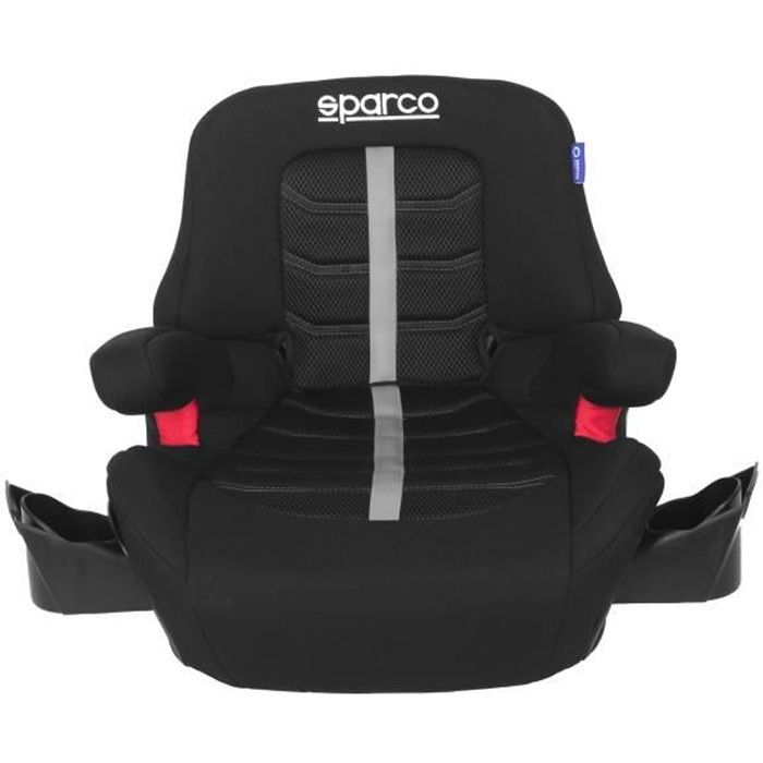 SPARCO Siege auto SK900IGR Isofix avec dossier Gr 3 - Noir