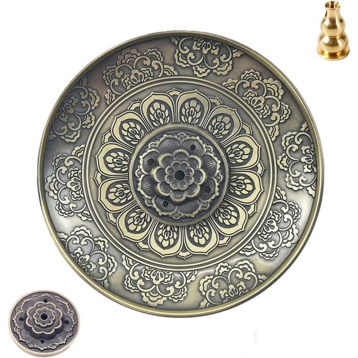 Brûleur D'Encens Portatif En Cuivre - Support Miniature Pour Armoire, Chambre & Décoration Zen - Style B