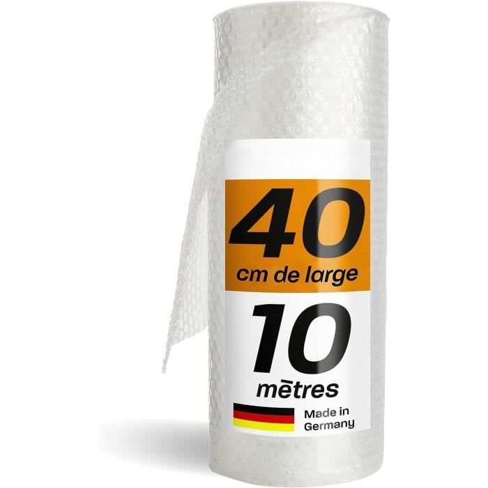 10 m Rouleau Papier Bulle - Film Bulles Rouleau pour Emballage - Papier  Bulle Déménagement - Matériel D'Emballage[S4] - Cdiscount Bricolage