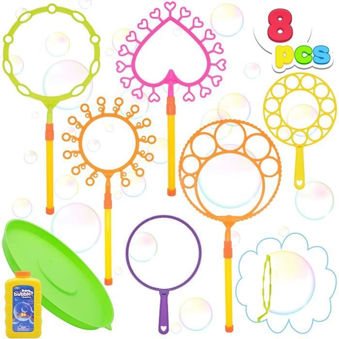 Pistolet à Bulles Avec LEDs – Lot De 2 – 5000 Bulles/min – Rechargeable USB-C – Pour Enfants 3-12 Ans – Fête, Extérieur