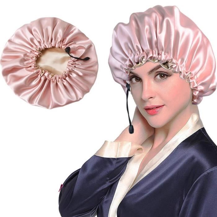 HEALSOPTHY Bonnet De Bain Réglable En Silicone Pour Garçons Et