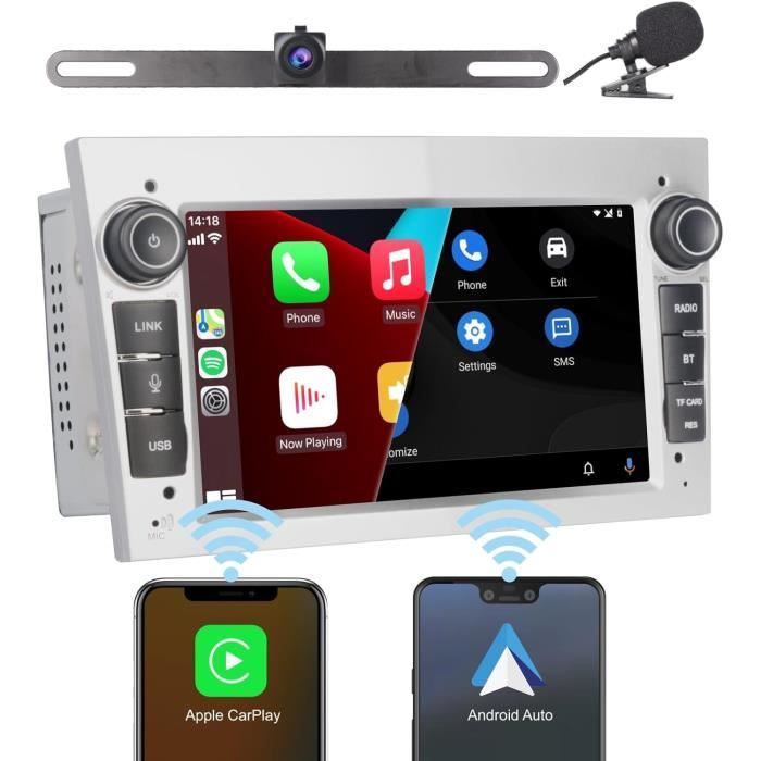 Autoradio Android Avec CarPlay Sans Fil Pour Audi A3 S3 RS3 2003-2012 - Écran IPS Tactile