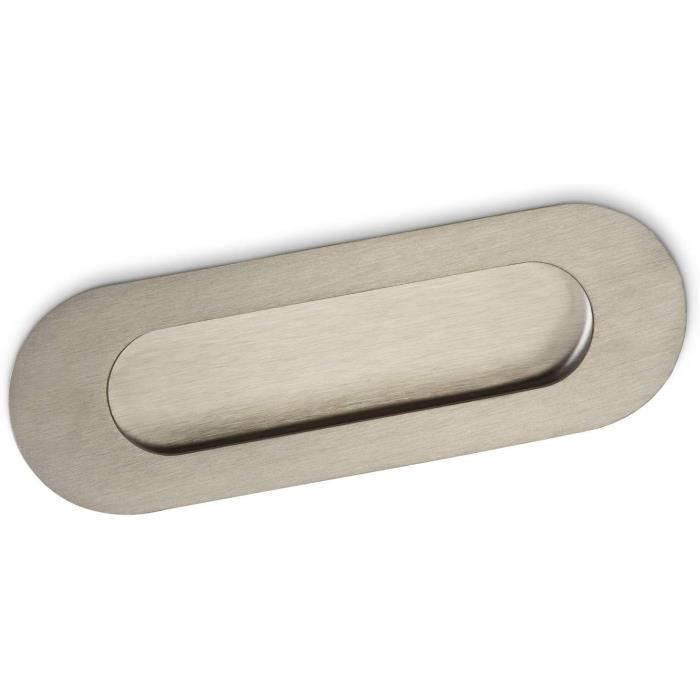 SOTECH Poignée Profilée SLIM 595 Mm Aspect Inox Brossé À INSÉRER