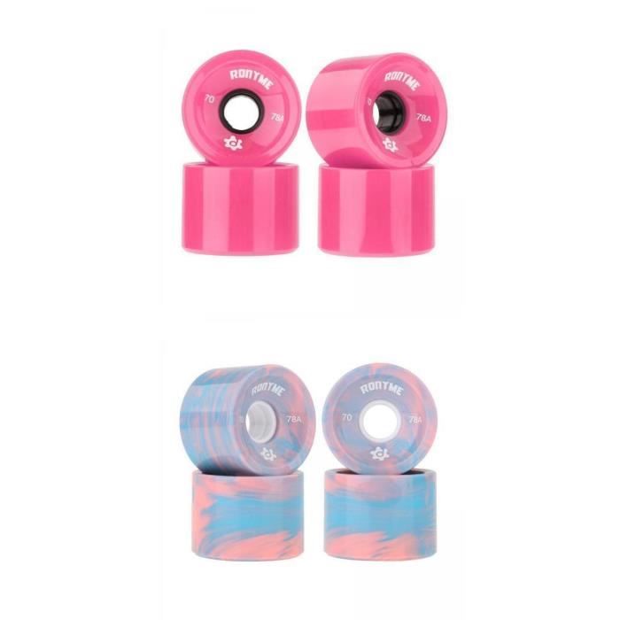 Tasses De Remplacement Pour Camion De Longboard/skate - Lot De 4, Caoutchouc - Dimensions 12x10 Mm