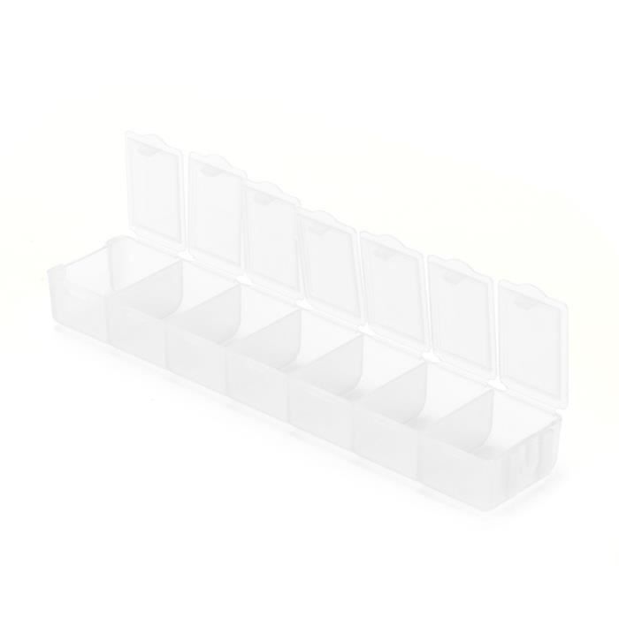 Lot De 2 Boîtes à Mouches Transparentes 12 Compartiments - Pour Pêche à La Mouche