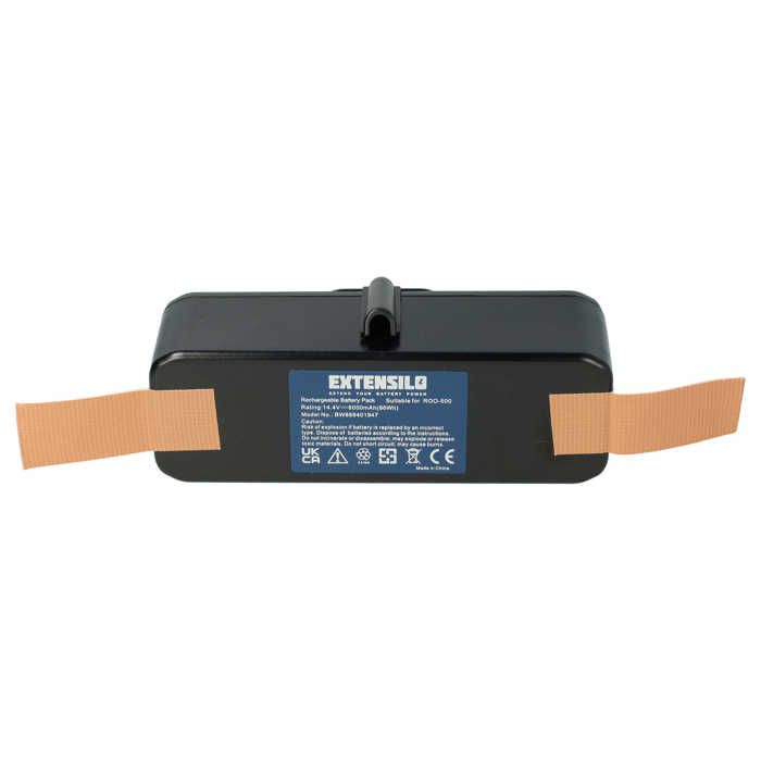 EXTENSILO Batterie compatible avec iRobot Roomba 790 800 870 880 785 872 871 780 782 866 876 782E aspirateur (6000mAh