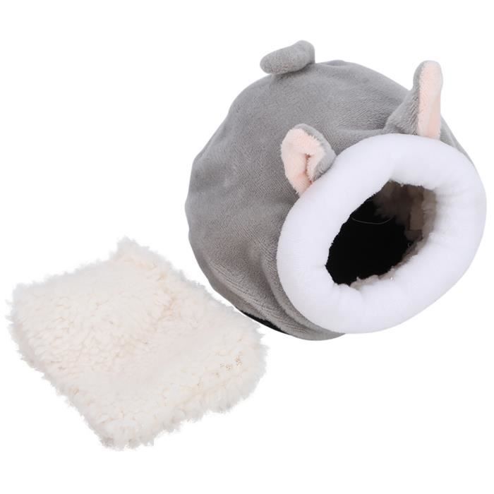 Meilleurs prix pour VINGVO maison de hamster Mini mignon coton chaud animal de compagnie hamster sommeil nid petit animal écureuil maison cage jouet