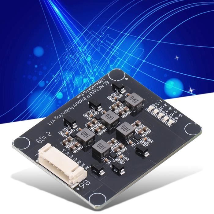 Équilibreur Actif 5A Pour Batterie Li-ion 16S (NMC/LFP) - Module Capacitif 3-16S Avec Égalisation Jusqu'à 8A