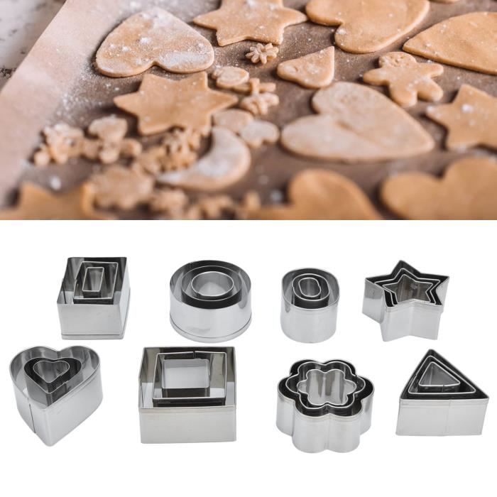 Emporte-pièces Communion NKVCMBA 9 Pièces - Formes Religieuses Acier Inox Pour Biscuits Baptême