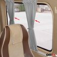 Rideaux De Fenêtre Arrière pour Ford Transit 2006-2014 Empattement Court gris-1