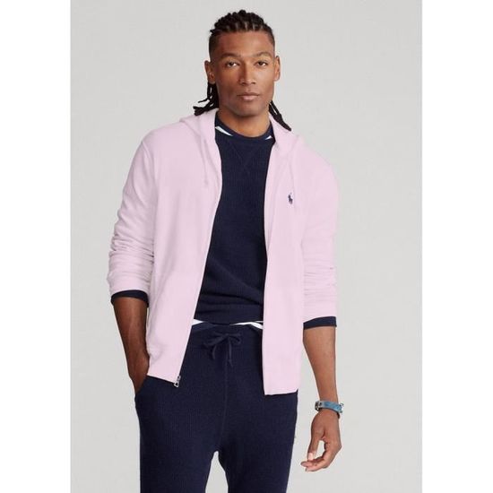 Sweat a capuche Ralph Lauren Homme Rose Cdiscount Pret a Porter
