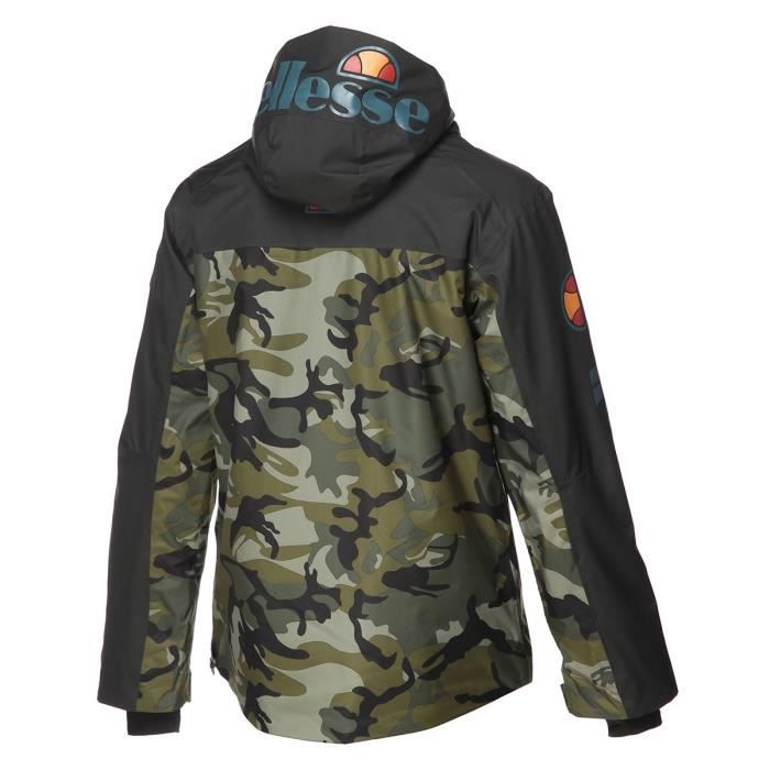 ELLESSE Blouson veste de ski STELVIO 1 2 ZIP Homme Camouflage Camouflage Cdiscount Sport