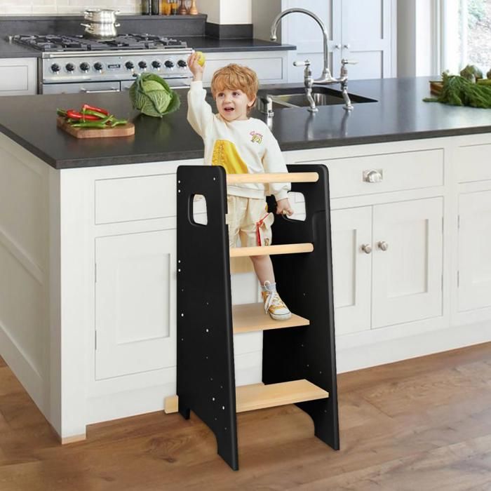 JEOBEST Tour d'observation Montessori Pliable, Tour d'apprentissage