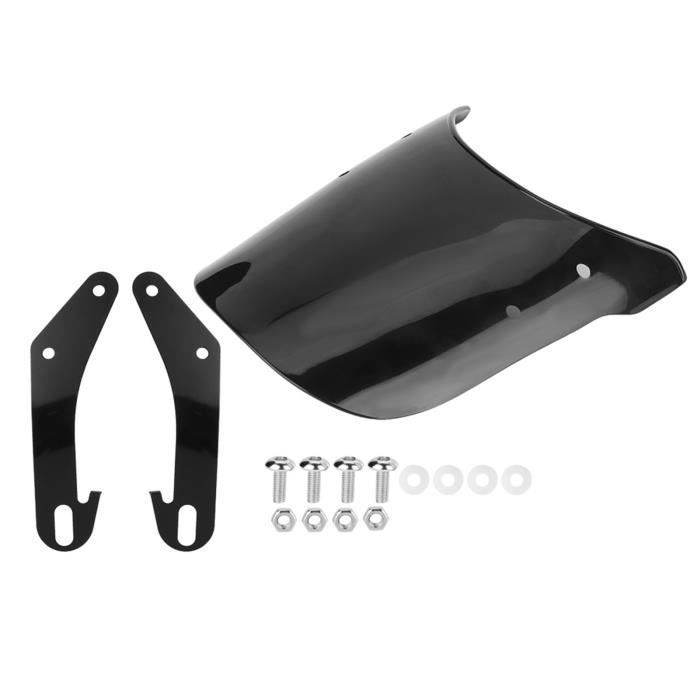 Accessoire Customisation Er6n Pare-brise Moto ABS Gorgeri Pour ER-6N/ER6N 2012-2014 - Noir Ou Brun Foncé Varadero 125 Accessoire Customisation Er6n Pare-brise Moto ABS Gorgeri Pour ER-6N/ER6N 2012-2014 - Noir Ou Brun Foncé Varadero 125