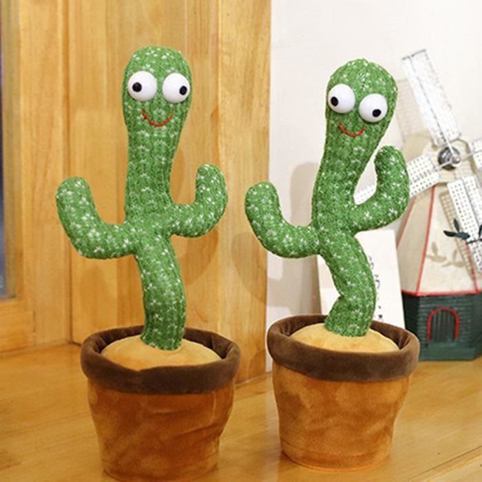 BESTonZON Cactus Artificiel Figurine De Cactus Décoration De Bureau Réeliste Plante De Table