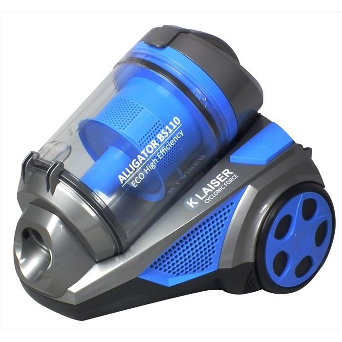 KLAISER 1600W Aspirateur Sans Sac Multi Cyclone Alligator