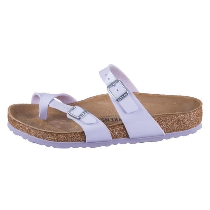 Chaussures Birkenstock Mayari Violet Femme Adulte Synthetique Violet Cdiscount Chaussures