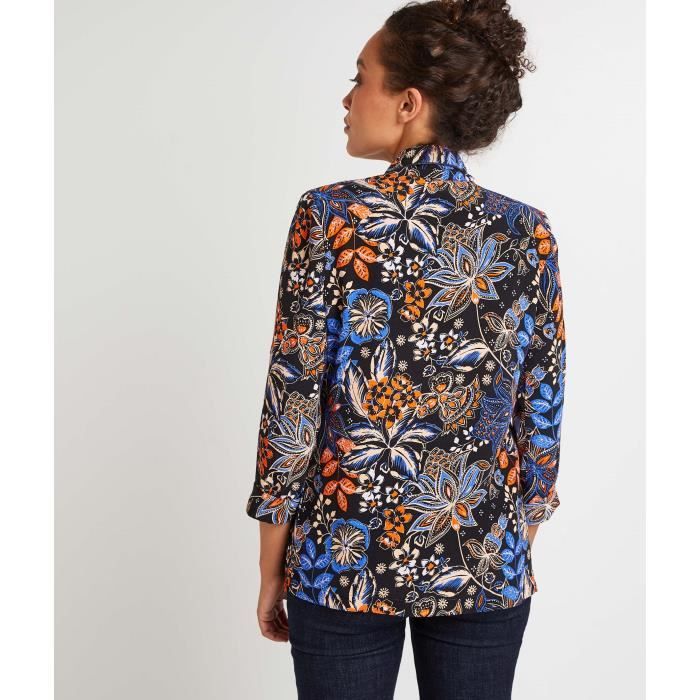 Veste fluide femme imprimé best sale