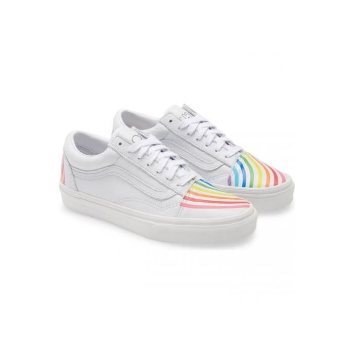 Vans semelle arc en store ciel