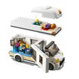 LEGO® City 60283 Le Camping-Car de Vacances, Jouet pour Enfants 5 Ans, Forêt LEGO, Véhicule, Camping, Jeu de Voyage-2