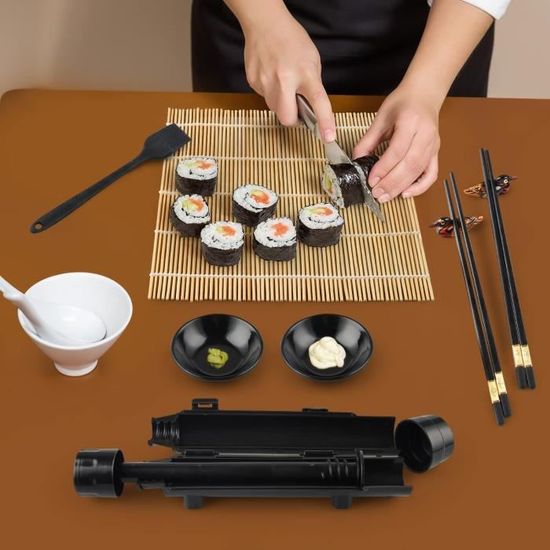 Wdjlnzb Kit Sushi Maker Appareil 19 Complet Machine Maki P