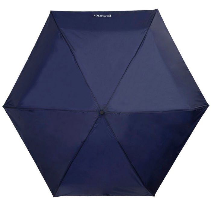 Compact Solide Isotoner Parapluie compact, solide, ouverture/fermeture manuelle marine ...