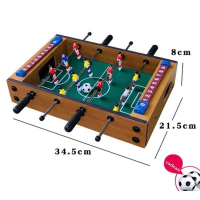 12 Balles Baby Foot Miniatures - Football De Table Enfant/Adulte - 6 Couleurs - Jouet Interactif