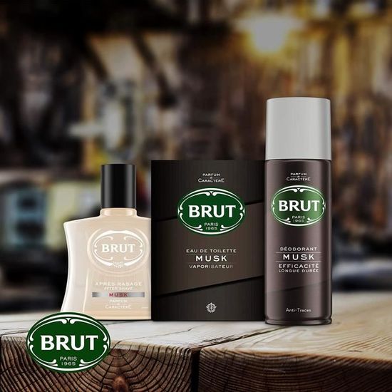 Brut Coffret Trousse 3 Produits Homme Eau de Toilette, Déodorant &  Après-Rasage Musk, Idée Cadeau Homme Original, Parfum boisé et raffiné :  : Beauté et Parfum