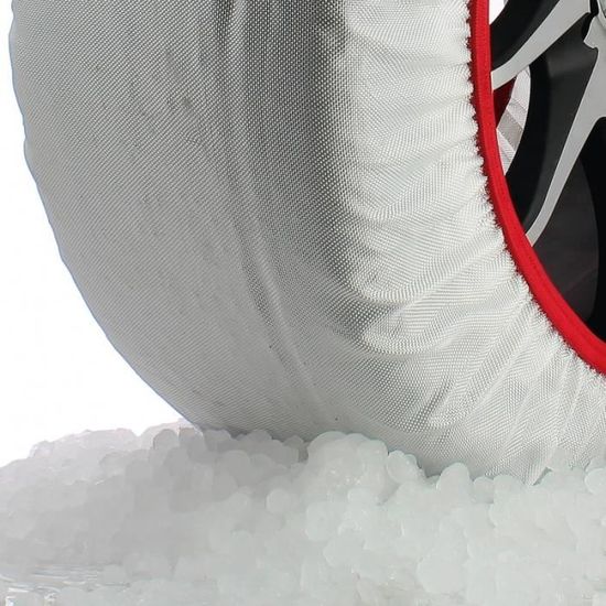 Chaussettes à Neige Textiles Taille 70 - Marque Isse Super, Avec Gants Et Sac De Rangement, Réutilisables