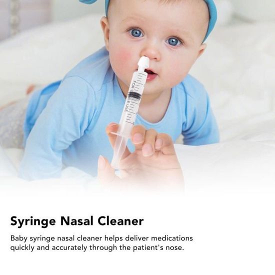 Nettoyant Nasal pour Bébé, Seringue en Plastique 3ML 5ML 10ML
